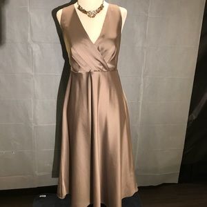 Formal J.Crew Satin Dress
